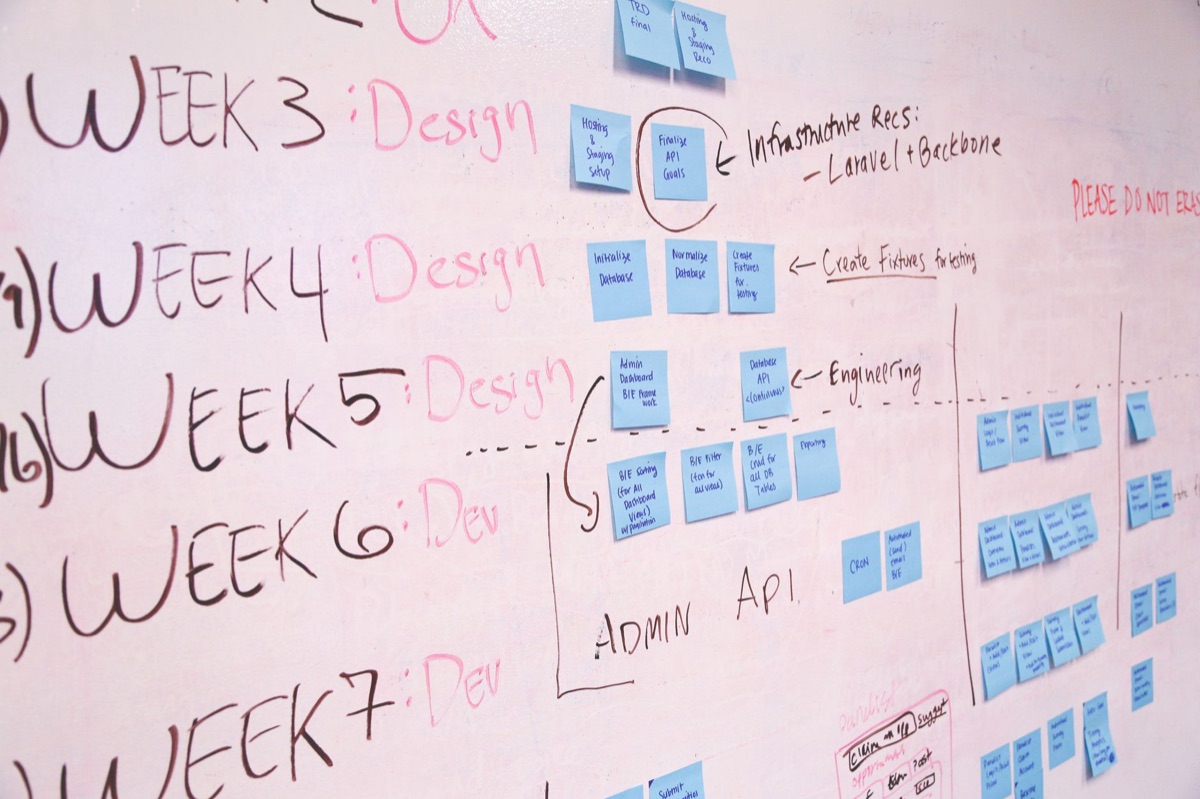 project management software interface