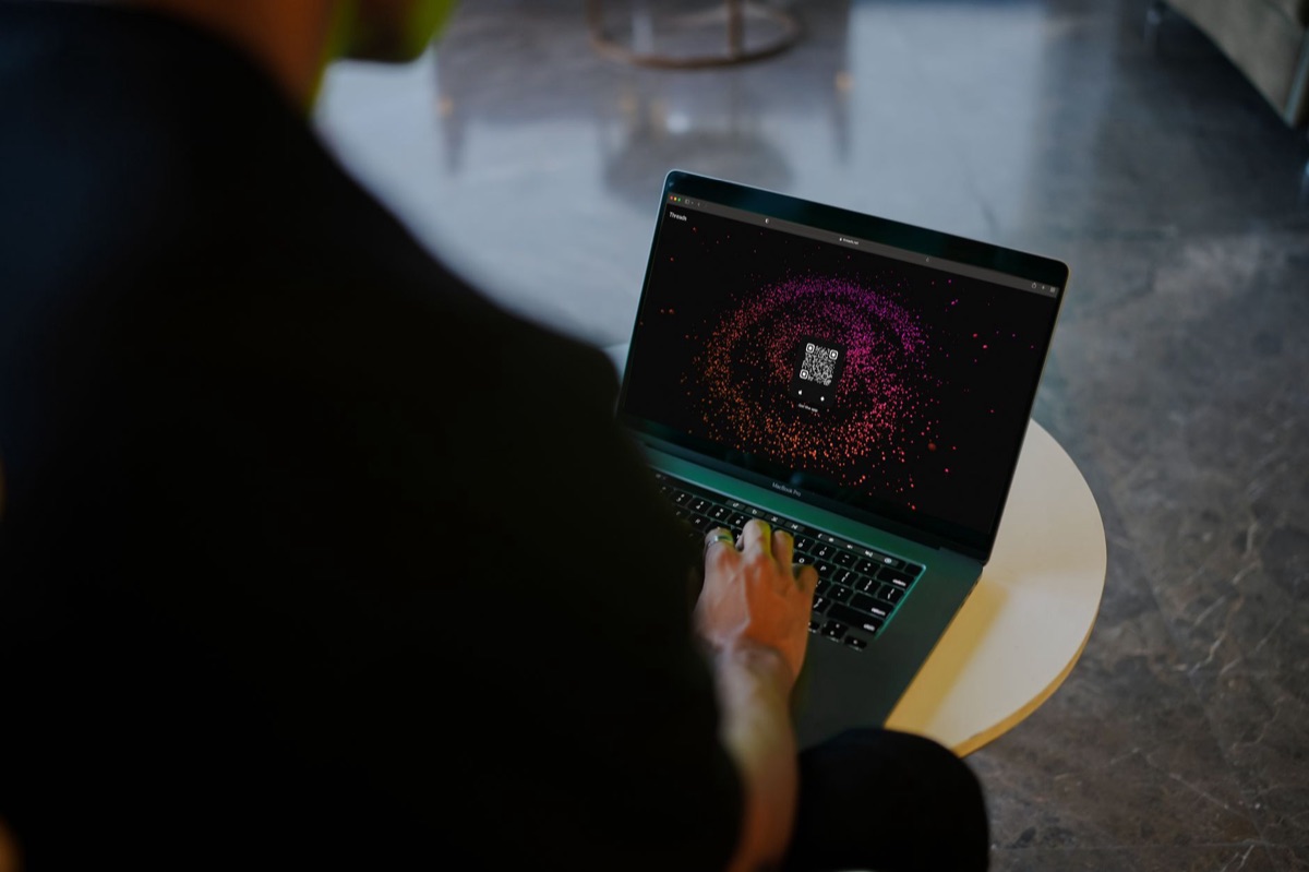 ClickUp interface on laptop