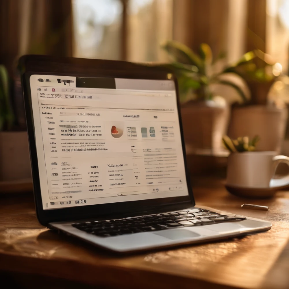 interfaz de CRM con datos de clientes