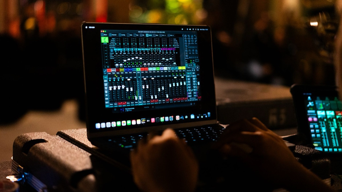 laptop showing CRM software interface